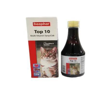 Beaphar TOP 10 Cat Syrup Multi Vitamin Supplement 200ml – PetMedicine.co