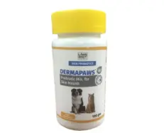 Loonshot Dermapaws Probiotic Mix for Skin Health for Dogs and Cats PetMedicine.co