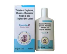 Sihil Clozole Z Lotion for Dogs and Cats,120 ML atPetmedicine.co