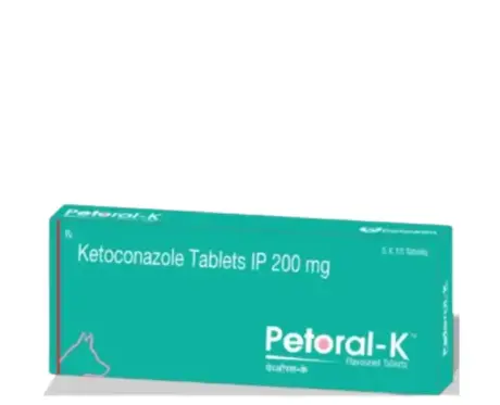 TTK Petoral K Ketoconazole 200 mg Tablet for Dogs PetMedicine.co
