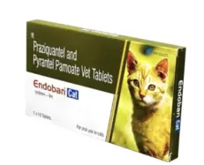 Ttk Endoban Cat Dewormer Tablets for cats PetMedicine.co