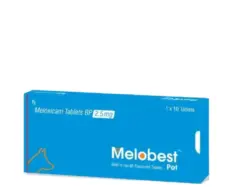 Ttk Melobest Pet 2.5 MG Tablet for Dogs pain relief PetMedicine.co