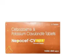 Ttk Nepocef CV 162.5 MG Tablet for Dogs and Cats PetMedicine.co