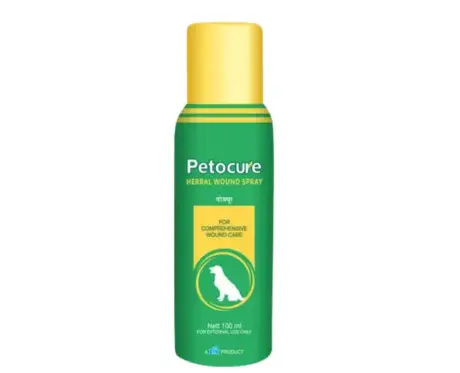 Ttk Petocure herbal wound and maggoticidal spray for dogs PetMedicine.co