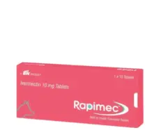 Ttk Rapimec 10mg Ivermectin Tablet for Dogs PetMedicine.co