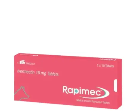 Ttk Rapimec 10mg Ivermectin Tablet for Dogs PetMedicine.co