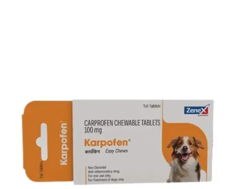Zenex Karpofen Carprofen 100mg Chewable Tablets for Dogs 12 Tabs – PetMedicine.co
