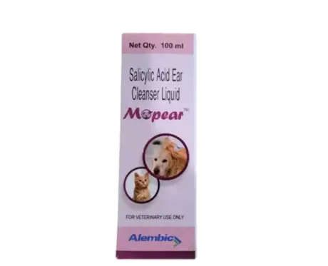 Alembic Mopear Ear Cleanser for Dogs and Cats 100ml PetMedicine.co