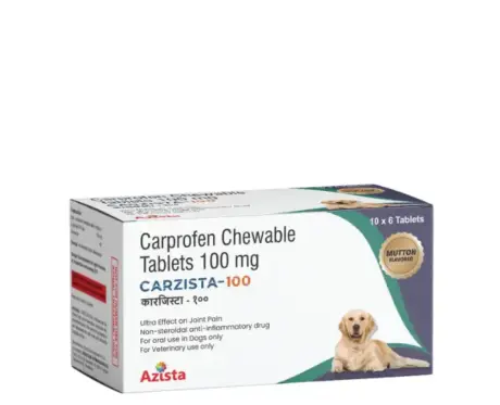 Azista Carzista 100 MG carprofen chewable tablets for dogs PetMedicine.co