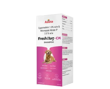 Azista Fresh Hug CM flea and tick shampoo for dogs and puppies PetMedicine.co