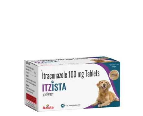 Azista Itzista 100 MG Itraconazole Tablets for Dogs PetMedicine.co