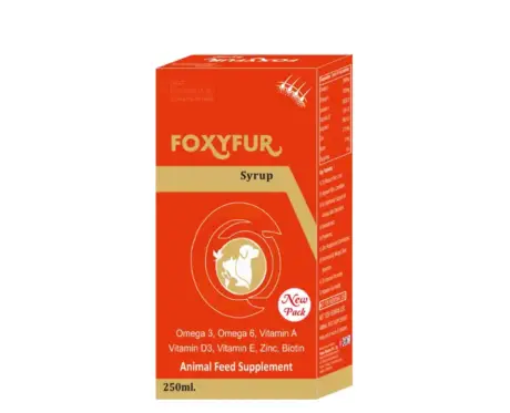 Corise Foxyfur Syrup for dogs cats and small animals PetMedicine.co