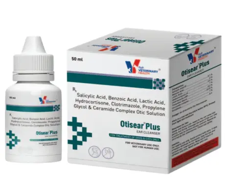 Dog and Cat Ear Cleaning Solution Drools Otisear Plus PetMedicine.co