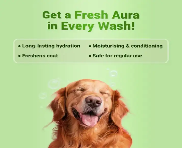 Dog and Cat Moisturizing Shampoo Natural Remedies Auraglow PetMedicine.co