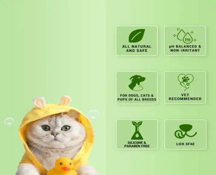 Dog and Cat Moisturizing Shampoo Natural Remedies Auraglow PetMedicine.co