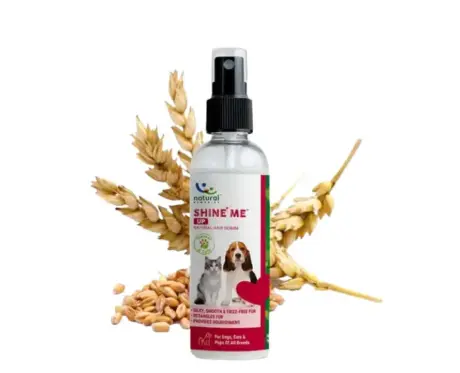 Natural Remedies Shine Me Up Hair Serum for Dogs and Cats PetMedicine.co