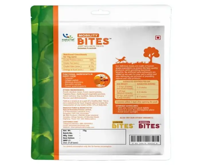 Dog Joint Support Chews Natural Remedies Mobility PetMedicine.co