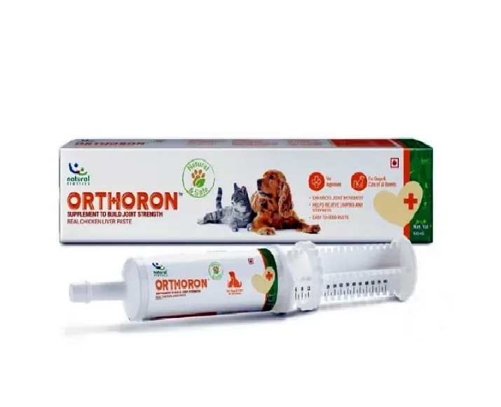Natural Remedies Orthoron Paste joint supplement for pets PetMedicine.co
