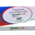 Alembic Docmycin L 200 Doxycycline Tablets for Dogs and Cats PetMedicine.co