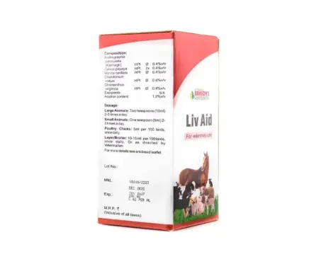 Bakson Veterinary Liv Aid Syrup homeopathic liver support PetMedicine.co