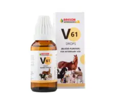 Bakson Veterinary V61 Blood Purifier Drops 30ml for pets and farm animals PetMedicine.co