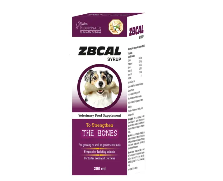 Corise ZBCAL Syrup 200ml for Dogs and Cats PetMedicine.co