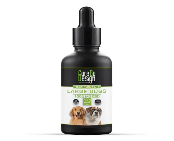 Cure By Design CBD oil 1000 MG for dogs PetMedicine.co