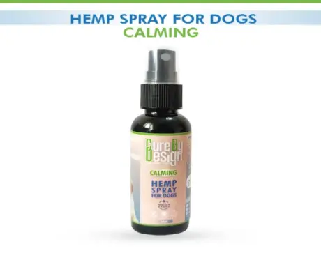 Natural calming hemp spray for dogs PetMedicine.co