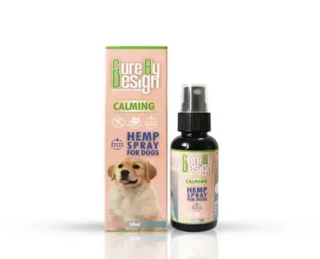 Cure by Design Calming Hemp Spray for Dogs 50ml PetMedicine.co
