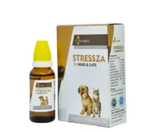 STRESSZA Homeopathic Calming Drops for Dogs & Cats 30ml PetMedicine.co