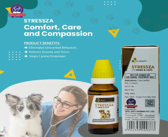 STRESSZA Stress Relief Medicine for Pets 30ml PetMedicine.co