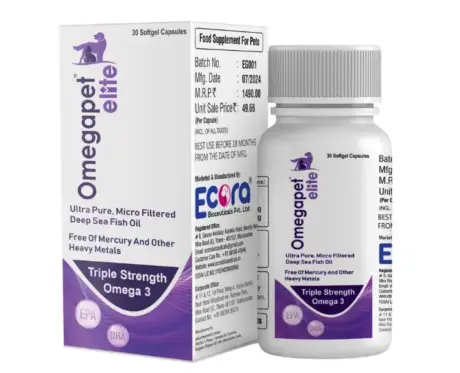 Ecora MPS Omega Pet Elite 30 Softgels for Dogs and Cats PetMedicine.co