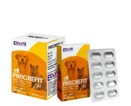 Pancrefit Elite Capsules for Dogs and Cats 10 Capsules PetMedicine.co