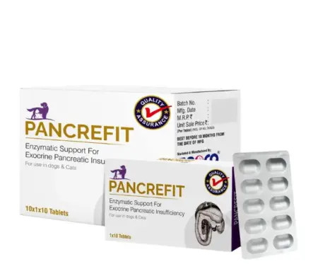 MPS Pancrefit Tablets for Dogs & Cats 10 Tablets PetMedicine.co