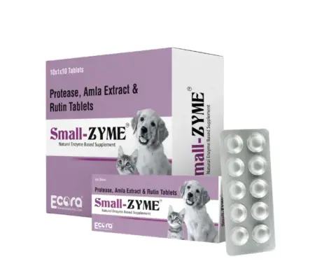 Small Zyme Tablets for Dogs & Cats 10 Tablets PetMedicine.co