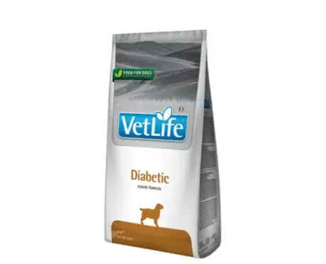 Farmina Vetlife Diabetic Dog Dry Food 2kg pack PetMedicine.co