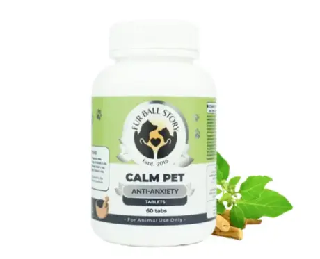 Fur Ball Story Calm Pet Anti Anxiety Tablets for Dogs & Cats 60 Tablets PetMedicine.co