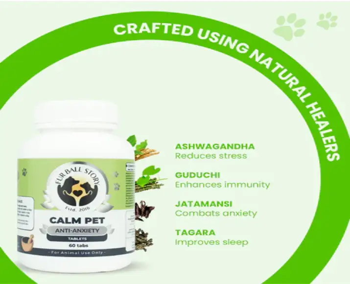 Fur Ball Story Calm Pet Calming Tablets for Pets at PetMedicine.co