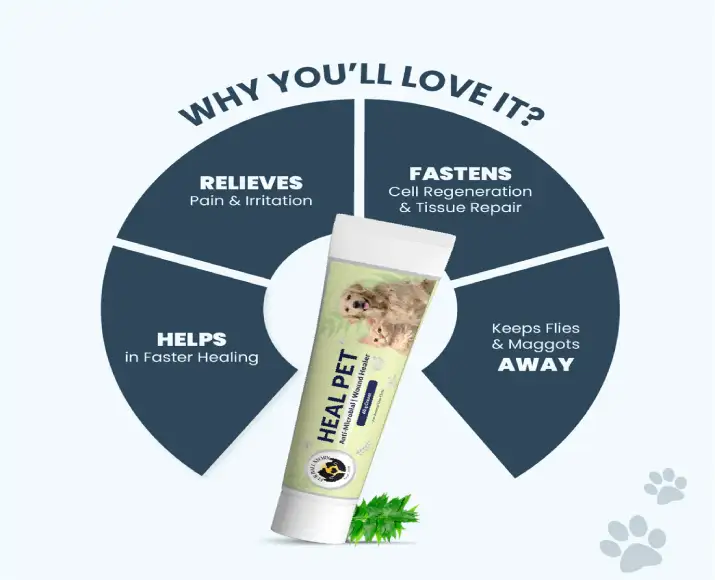 Fur Ball Story Heal Pet Pro skin repair cream for pets from PetMedicine.co