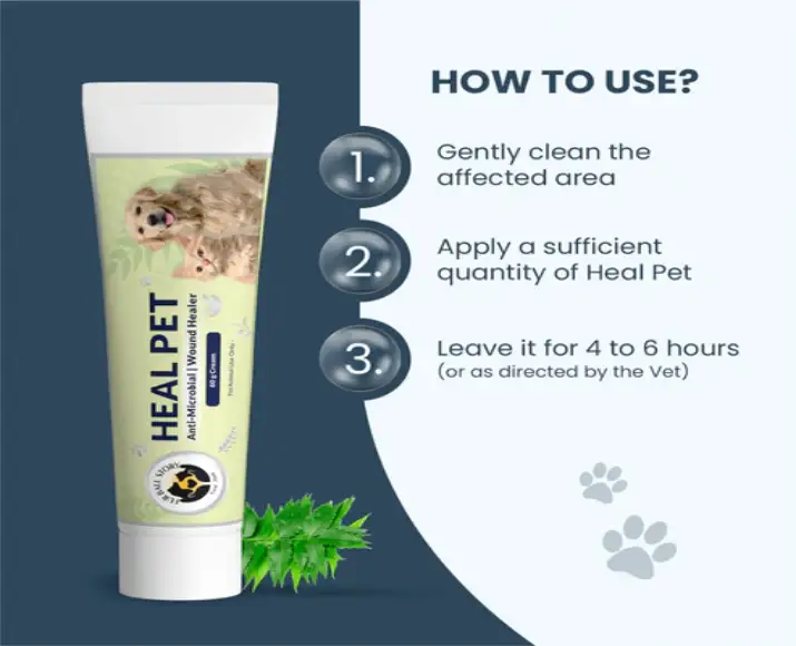 Fur Ball Story Heal Pet Pro 50gm wound care cream for cats and dogs PetMedicine.co