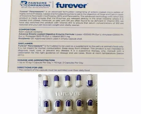 Furever Pancreassure Digestive Support for Pets PetMedicine.co