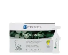 Savavet Dermoscent Pyoclean Oto Ear Cleanser for Dogs & Cats 5ml x10 Pipettes PetMedicine.co