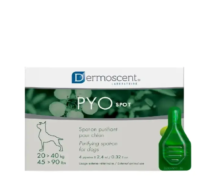 Savavet Dermoscent Pyospot Large Dogs 20-40kg 2.4ml 4 Pipette PetMedicine.co