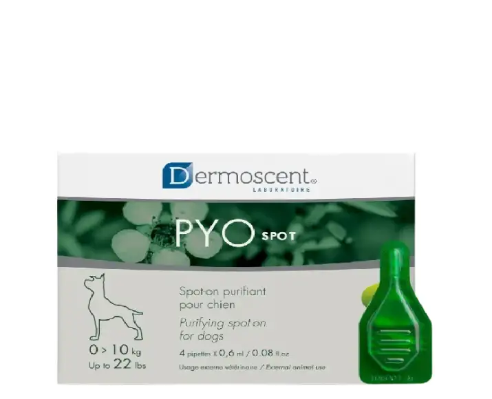 Savavet Dermoscent Pyospot Small 0–10kg for Dogs at PetMedicine.co