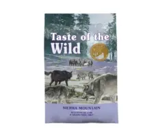 Taste of the Wild Sierra Mountain grain free dog food PetMedicine.co