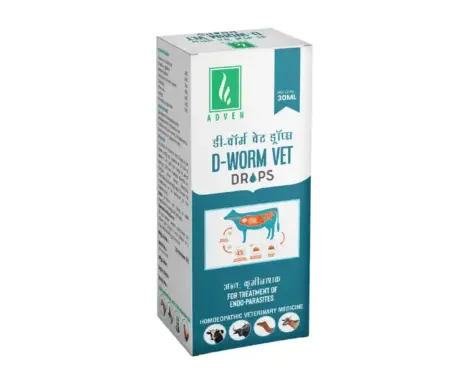 Adven Dworm Vet Drops for Farm Animals 30ml PetMedicine.co