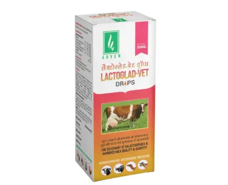 Adven Lactoglad Vet Drops 30ml for Farm Animals PetMedicine.co