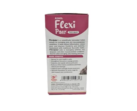 Aimil Flexipaw 200ml liquid for pet hip and joint health PetMedicine.co