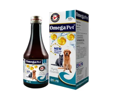 Ecora Omega Pet Liquid for Dogs and Cats 150ml PetMedicine.co