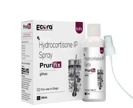 Ecora Prurifix Spray for Dogs 50ml itching relief PetMedicine.co